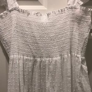 EILEEN WEST “GRACE” NIGHTGOWN SWISS DOT CALF LENGTH NWOT sz L